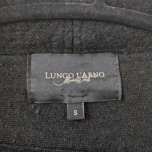 Italian boiled wool coat. Made in Italy. - Picture 3 of 6